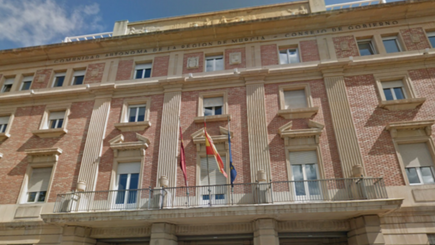 Sede de la Consejería de Hacienda en Murcia