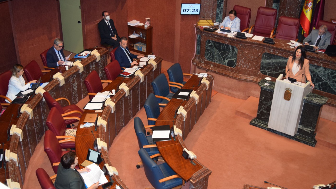 Intervención de Miriam Guardiola en la Asamblea