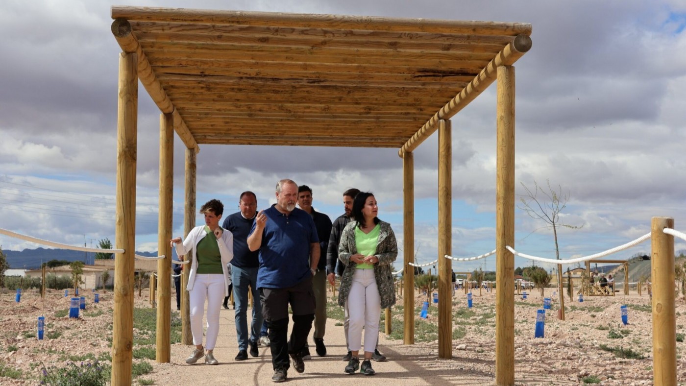 Yecla inaugura un nuevo pulmón verde para la ciudad con una inversión de 150.000 euros