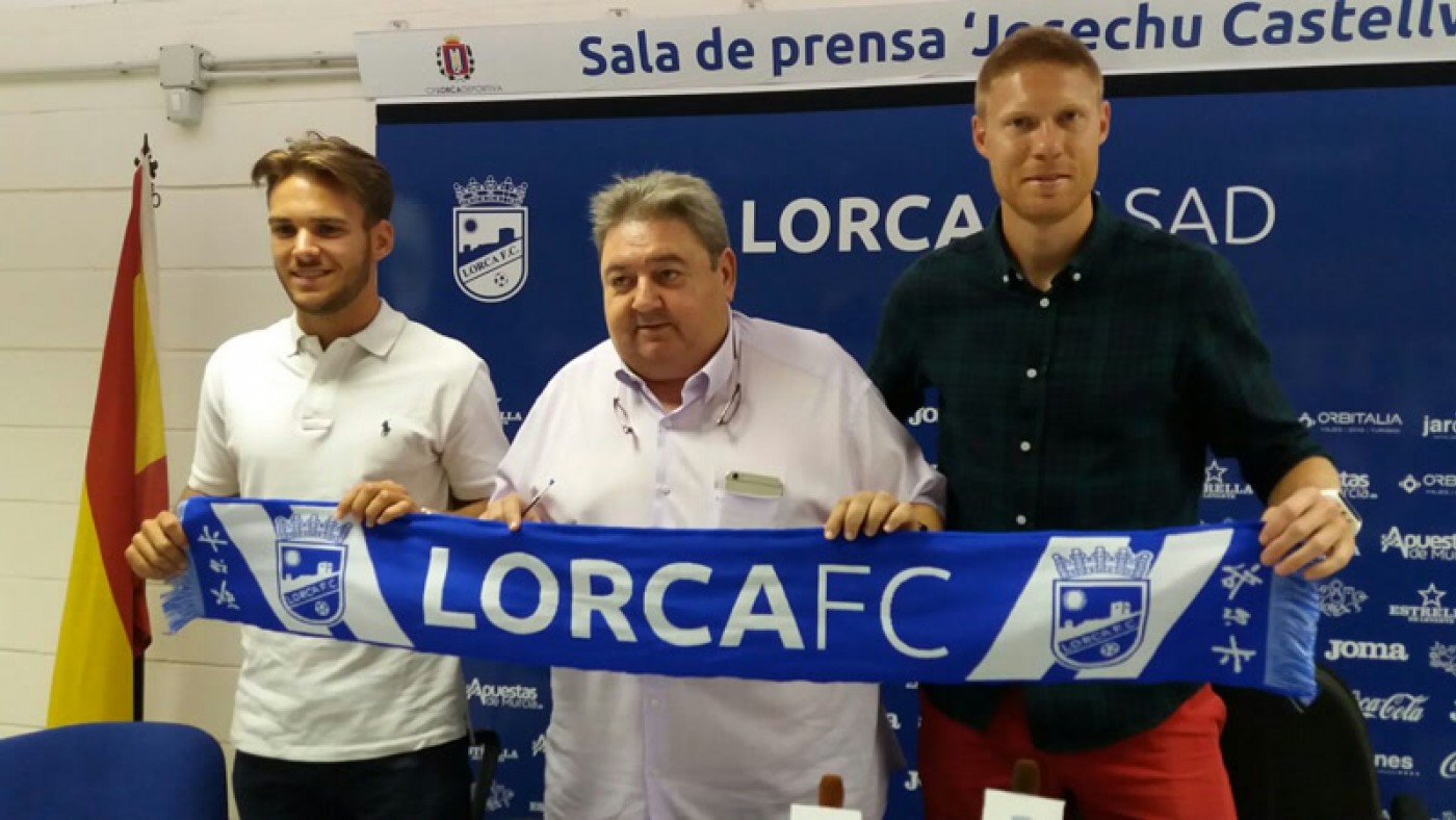 El Lorca FC presenta a Tropi y a Markus Holgersson