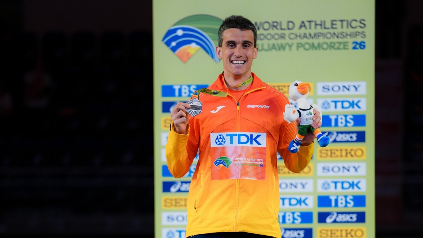 Mariano García también es campeón del Mundo de 1500