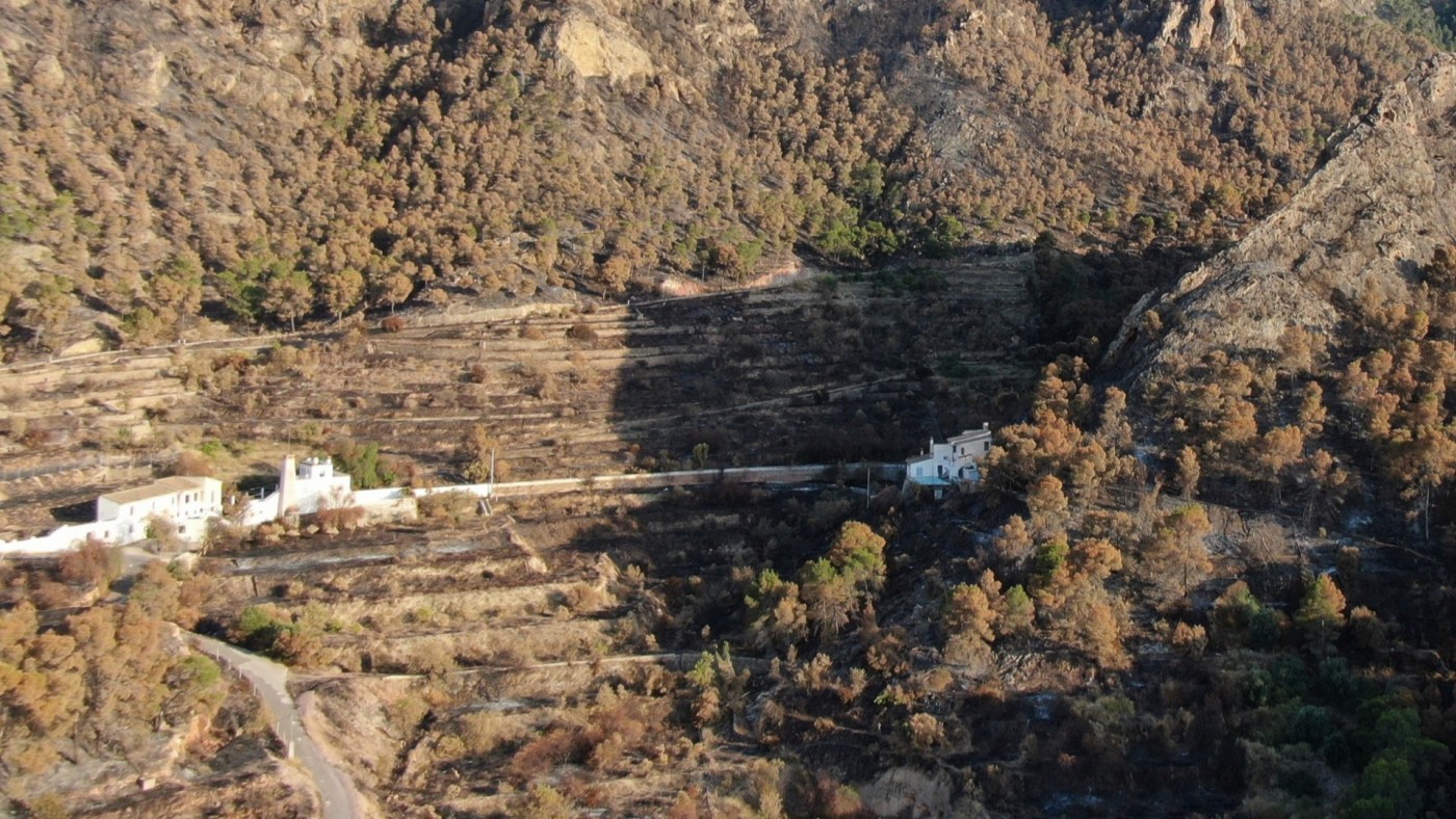 Cuatro investigados por el incendio que quemó 150 hectáreas en el Parque Regional El Valle
