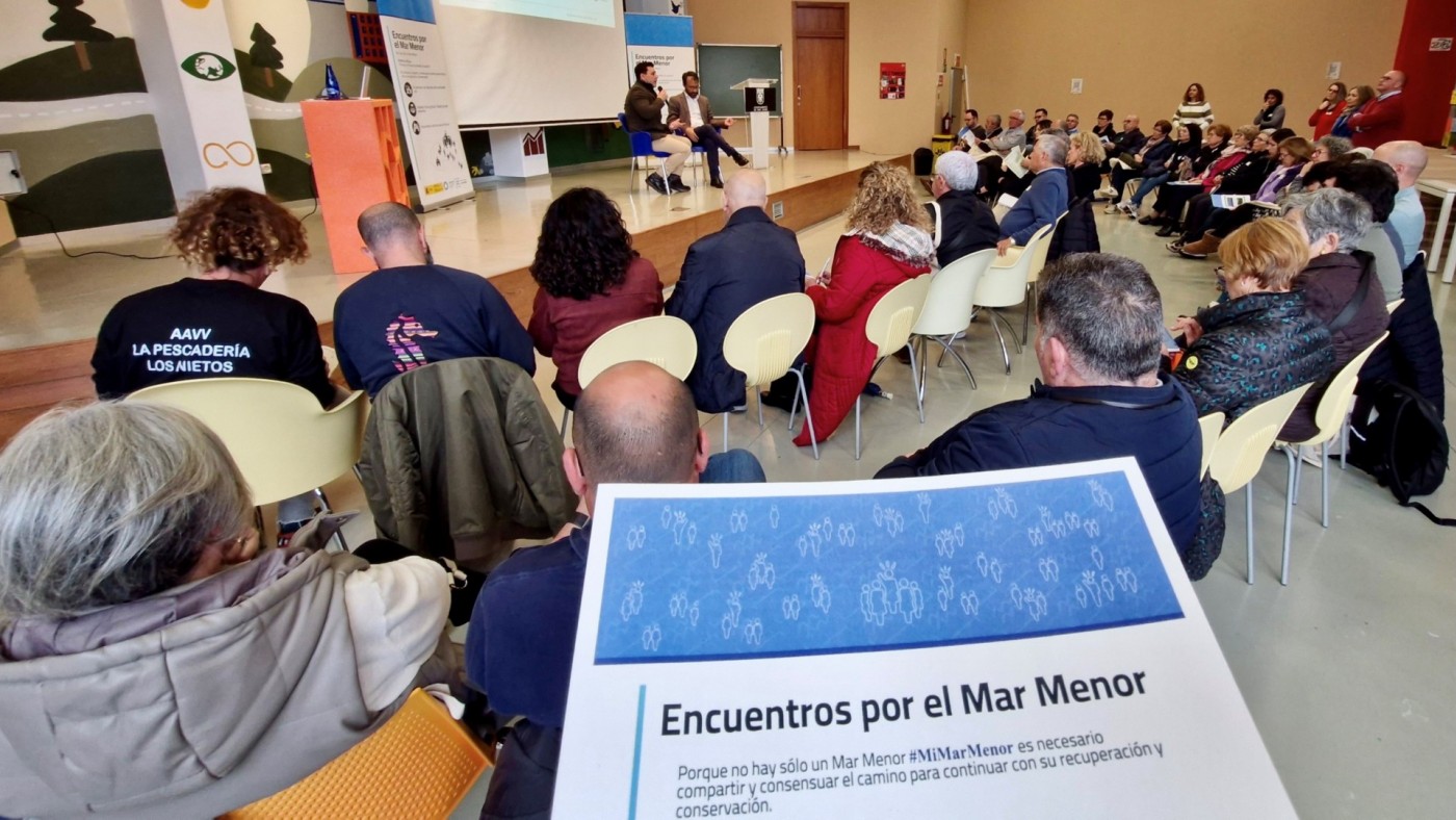 Estrategias para el futuro del Mar Menor: arranca en San Javier el ciclo de encuentros del MITECO