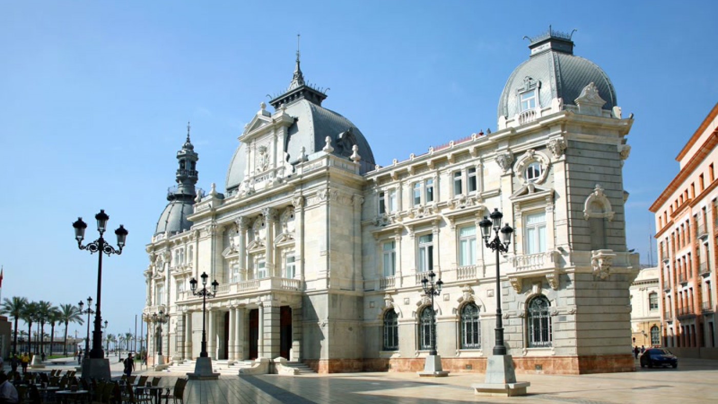 Imagen del Palacio Consistorial de Cartagena