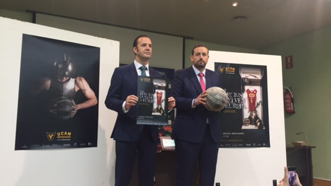 Alejandro Gómez y José Miguel Garrido presentaron la campaña