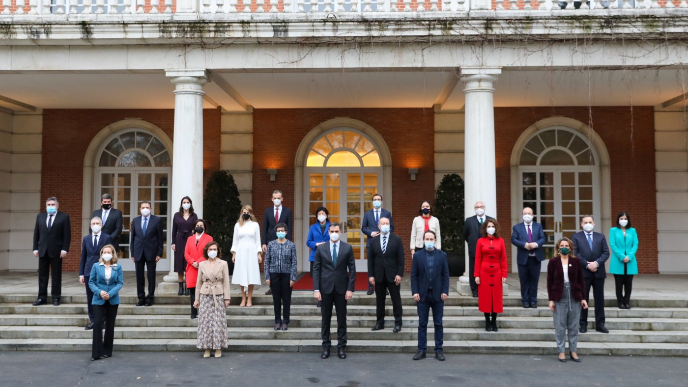 Nueva foto de familia del Consejo de Ministros