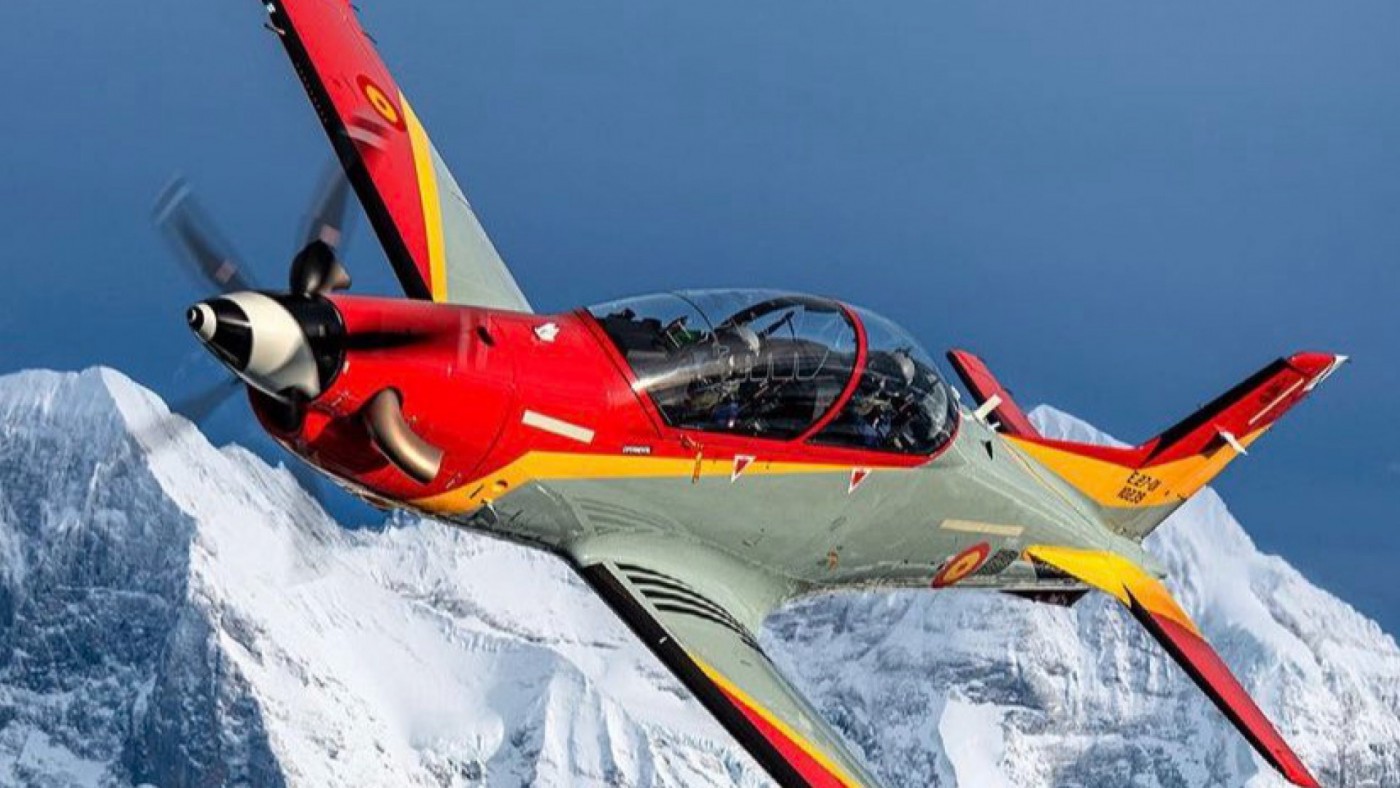 Nuevo avión de entrenamiento Pilatus 