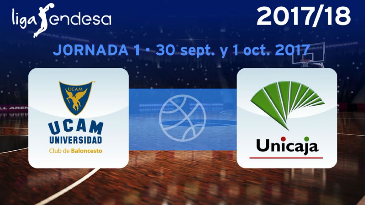 El UCAM Murcia CB se estrenará frente al Unicaja el domingo 1 de octubre