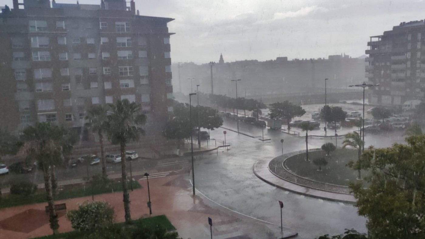 Aemet activa aviso amarillo por tormentas y lluvias en toda la Región de Murcia desde esta noche