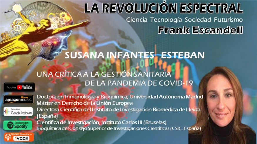Susana Infantes Esteban en La Revolución Espectral, con Frank Escandell