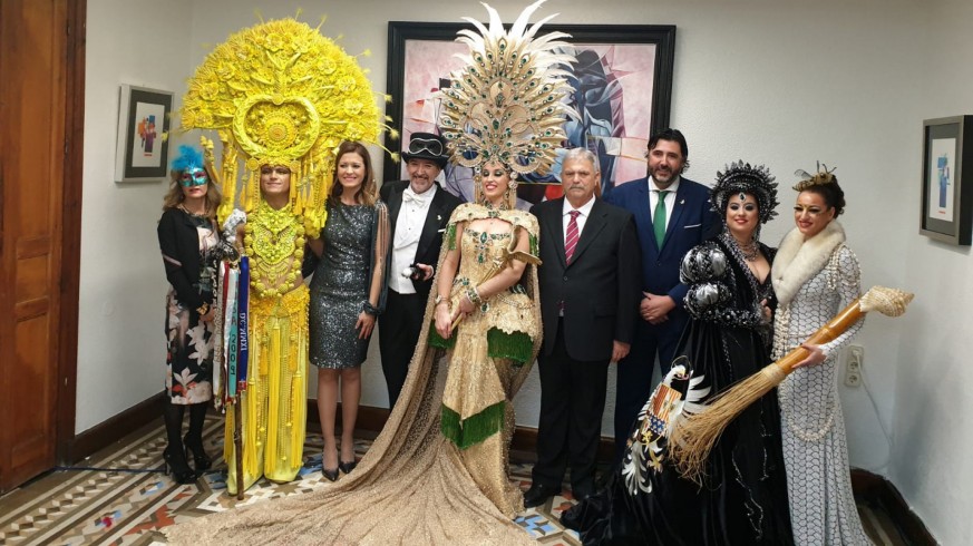 Protagonistas del Carnaval de Águilas 2019 (foto: ORM)