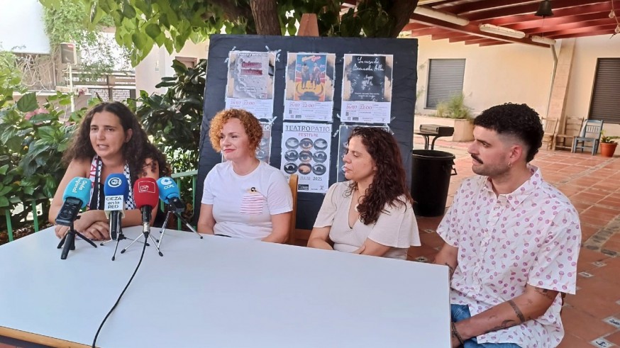 Con Claudio Caballero, María Cano y Mercedes Dato conocemos la programación del festival Teatropatio de Cieza