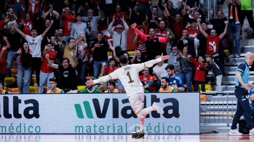 El Jimbee marca territorio arrollando a Movistar (7-2)