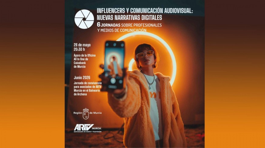 La ARTV analiza el auge de los influencers y las nuevas narrativas digitales en Murcia