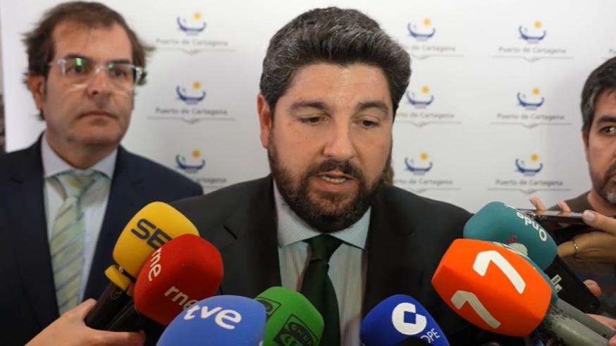 López Miras, sobre el próximo CPFF: "Está hecho a la medida de los independentistas y los separatistas catalanes"