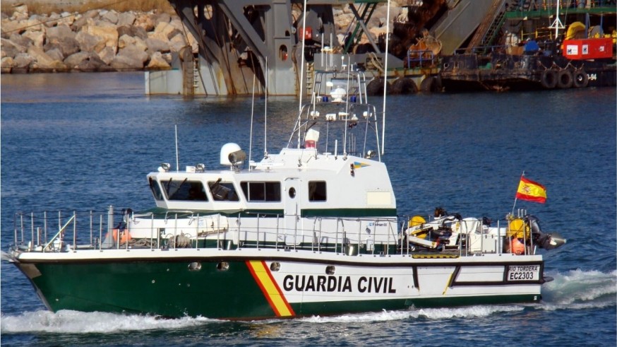 La Asociación Unificada de la Guardia Civil denuncia que la embarcación llegada a Murcia no puede interceptar narcolanchas ni pateras