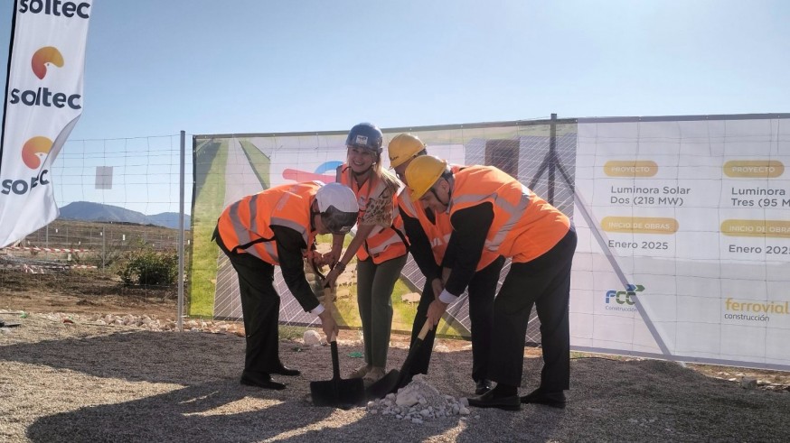 Dos nuevas plantas fotovoltaicas generarán 800 puestos de trabajo y 315 MW