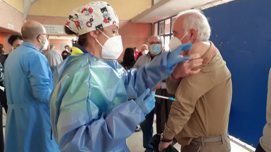 Murcia ha comenzado a vacunar a personas de 65 a 69 años