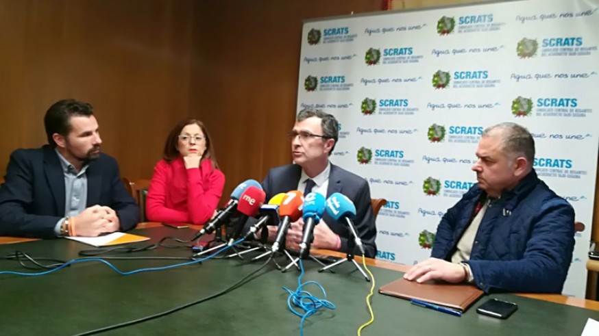 Lucas Jiménez junto al alcalde Ballesta