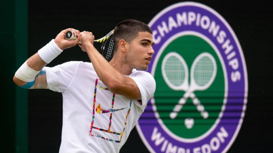 Carlos Alcaraz pide pista en Wimbledon