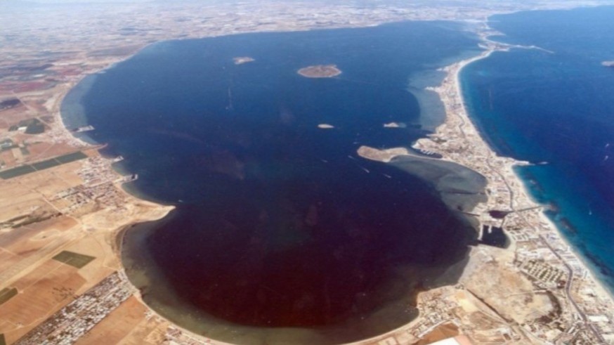 Vista aérea del Mar Menor. AYUNTAMIENTO DE CARTAGENA