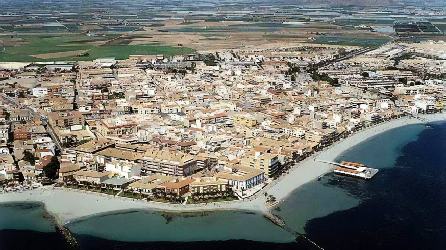 Fotografía aérea de Los Alcázares