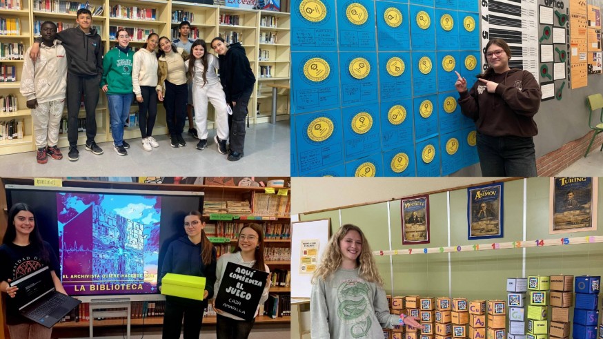 A lomos de Turing y Asimov en la Semana de la Cultura del IES Mariano Baquero