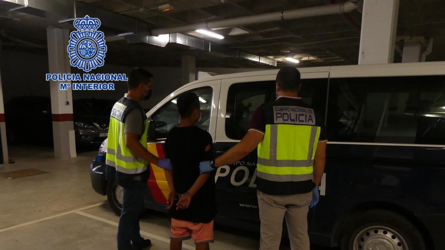imagen del detenido