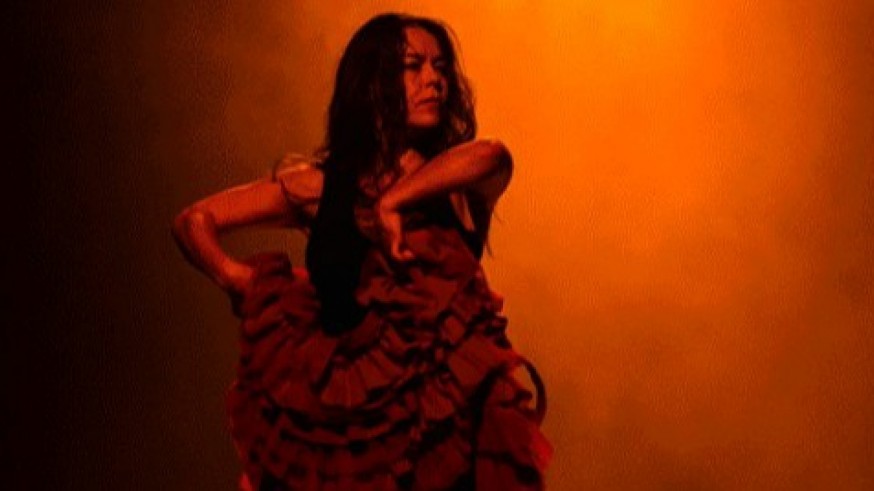 La bailaora y coreógrafa Rocío Molina lleva mañana su espectáculo 'Calentamiento' al Festival de San Javier