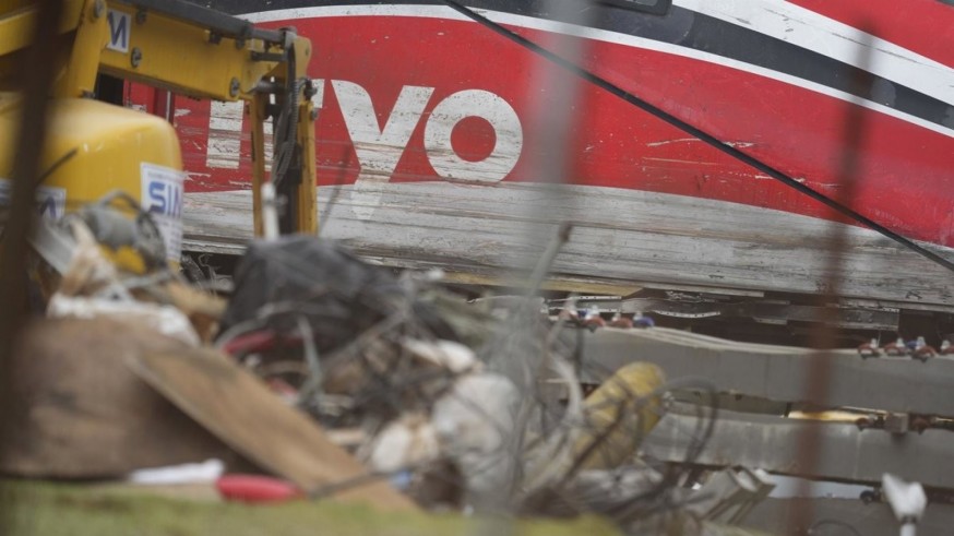Se eleva a 43 el número de víctimas mortales del accidente ferroviario de Adamuz