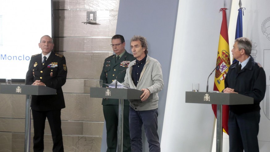 Rueda de prensa para facilitar los últimos datos