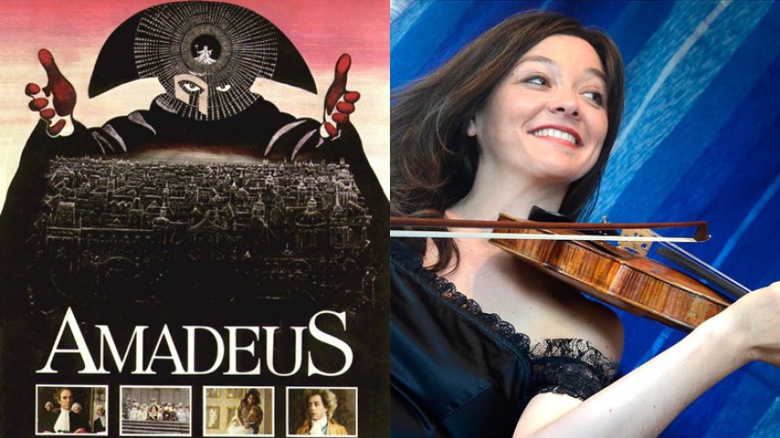 Cartel de Amadeus y fotografía de Lina Tur Bonet