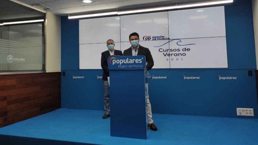 José Miguel Luengo y y Francisco Abril en rueda de prensa. ORM 