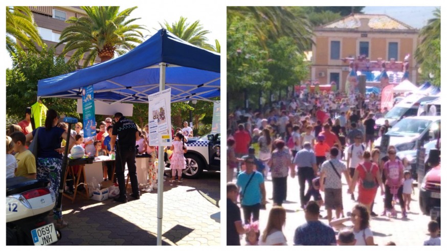 Numerosas personas han participado en la Feria de la Movilidad de Jumilla