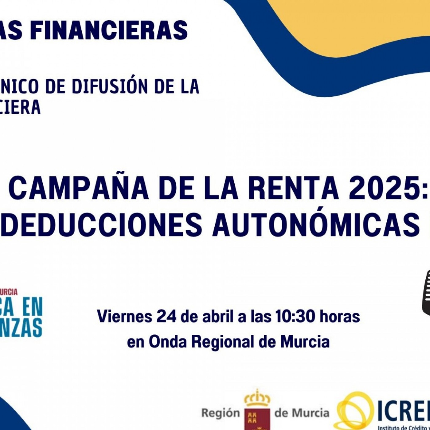 EL MIRADOR T06C162 Las Píldoras financieras del ICREF. Campaña de la Renta 2025: deducciones autonómicas (24/04/2026) episode artwork