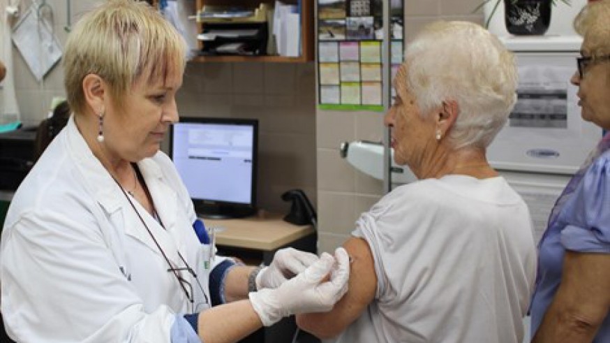 Vacunación de la gripe