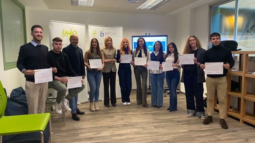 Nueve jóvenes murcianos becados para internacionalizar nuestra Región