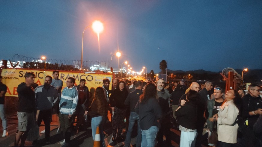 Detenido en Cartagena tras embestir con su coche a un piquete de la huelga del Metal en Navantia