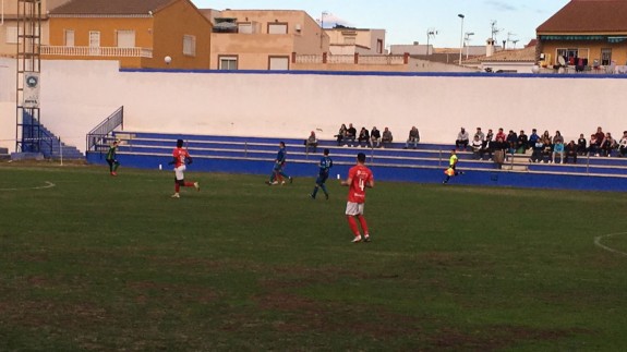 Empate y tangana en derbi entre Bala Azul y Mazarrón (1-1)