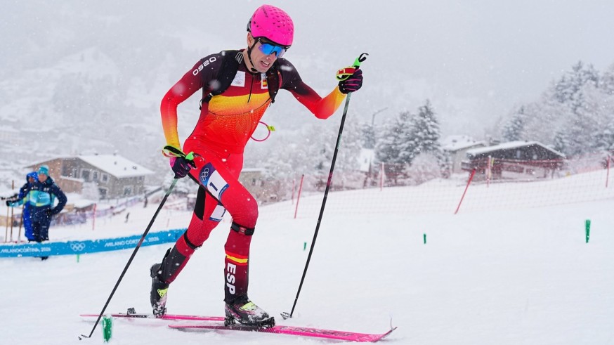 Oriol Cardona y Ana Alonso, oro y bronce en esquí de montaña en Milán-Cortina