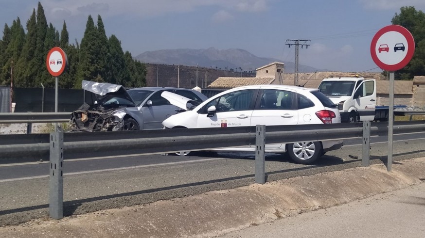 Muere una octogenaria en un accidente de tráfico en Mula 