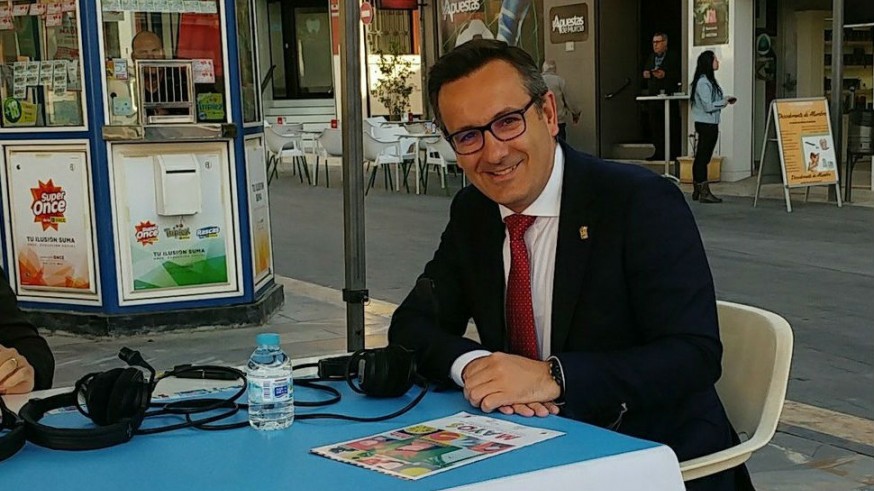 Diego Conesa, alcalde de Alhama