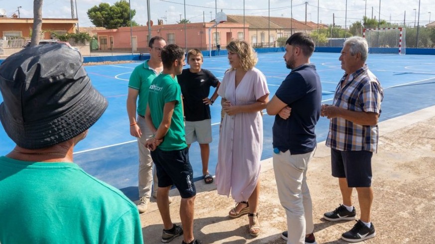Cartagena tendrá listas en septiembre las siete primeras pistas deportivas renovadas