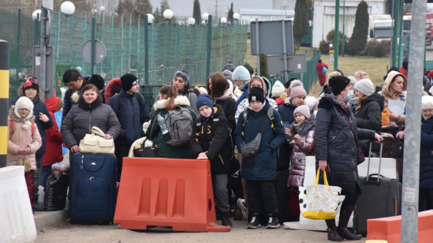 Cruz Roja busca pisos para alojar a refugiados ucranianos