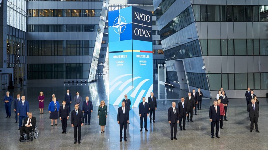 Foto de familia en la Cumbre de la OTAN