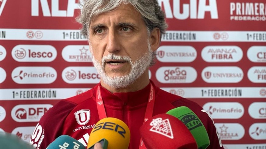 Pablo Alfaro: "En lo físico este Real Murcia es muy mejorable"