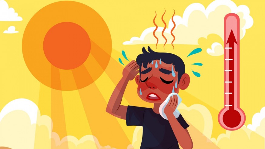 Colegio de Enfermería. Golpes de calor