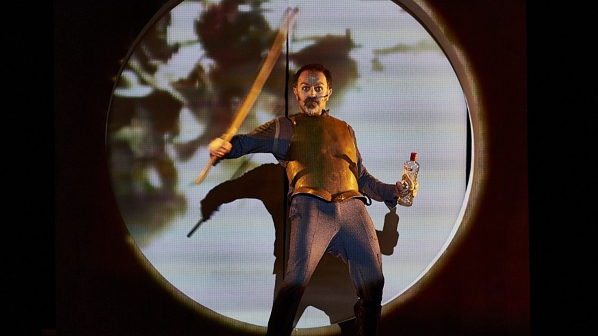 "Redescubrir el Quijote siempre es un placer". Sergio Alarcón, actor