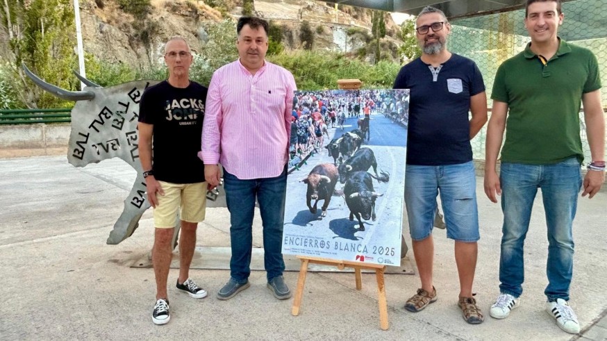 Presentan el cartel de los encierros de Blanca