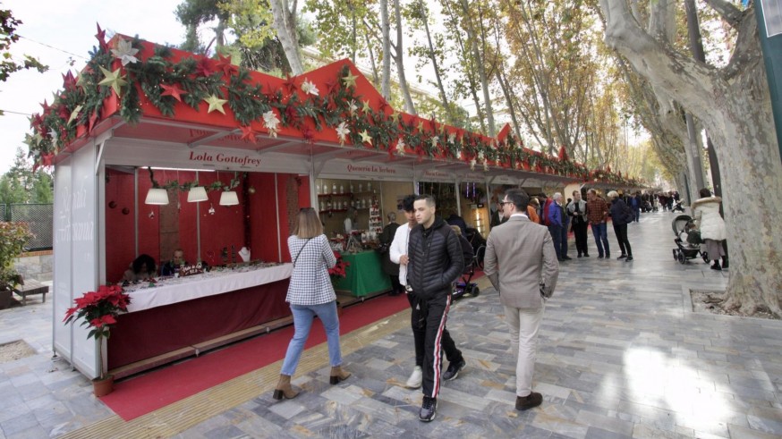 Mira que plan: muestra de artesanía y mercadillo de navidad en la ciudad de Murcia